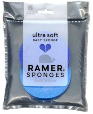 Ramer Ultra Soft Baby Sponges Twin Pack