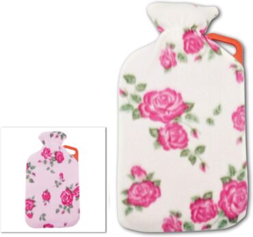 Life 2L Hot Water Bottle + Floral Cover - Bulk buy