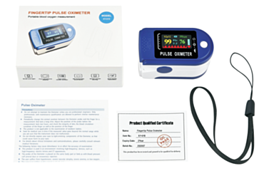 Fingertip Pulse Oximeter - 2X Aaa Batteries Included *Reduced Price!*