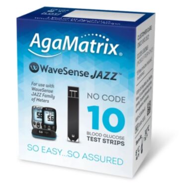 Glucometer - Wavesens Jazz Test Strips [10]