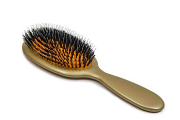 Rock & Ruddle Large Mixed Bristle Brush Gold