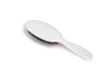 Rock & Ruddle Small Mixed Bristle Brush White Shimmer