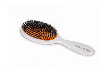 Rock & Ruddle Small Mixed Bristle Brush White Shimmer