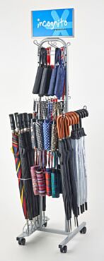 Incognito Slim Umbrella Stand 465X435X1355mm
