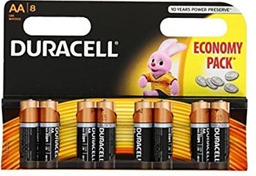 Duracell Batteries AA - 8 Pack